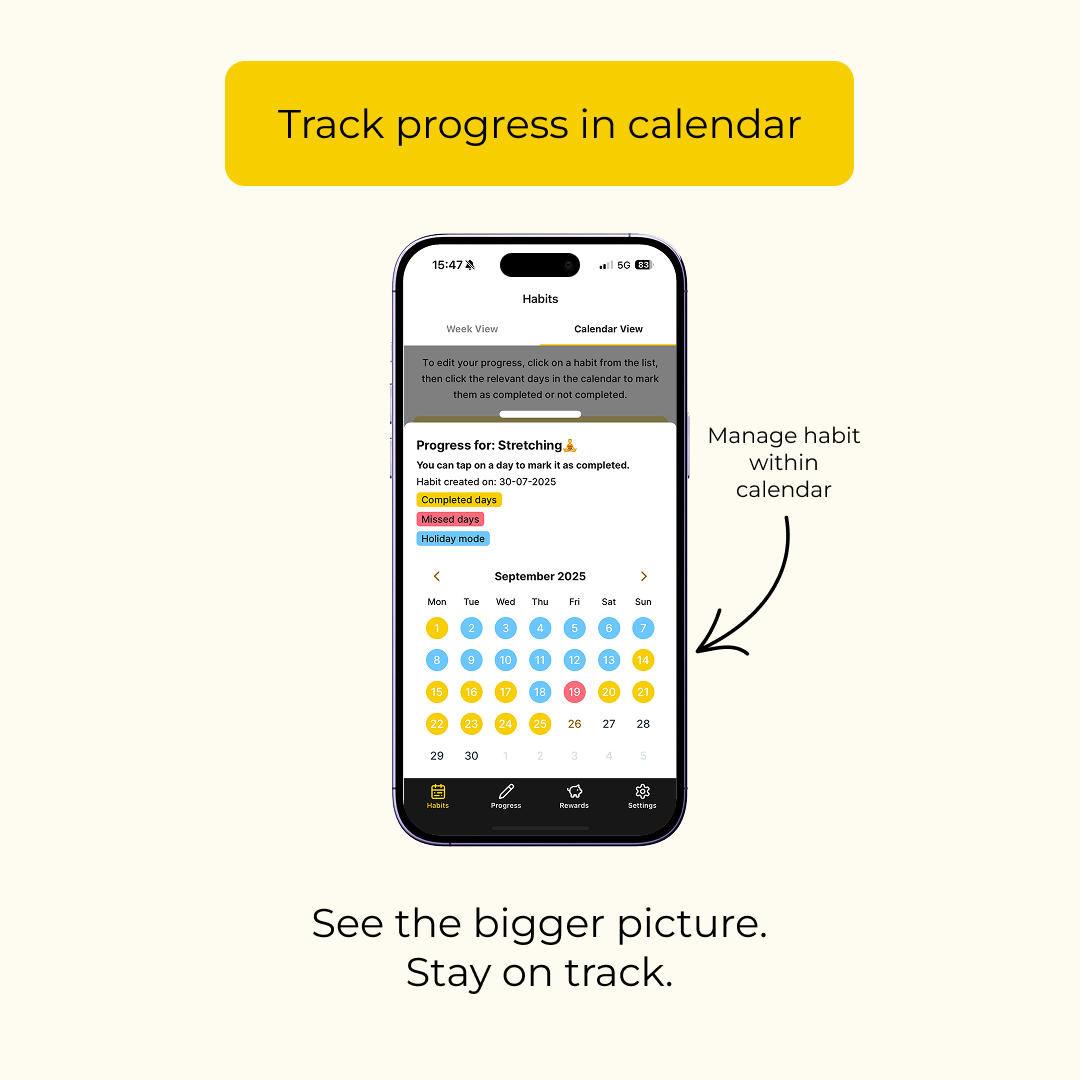 Intuitive Calendar Interface